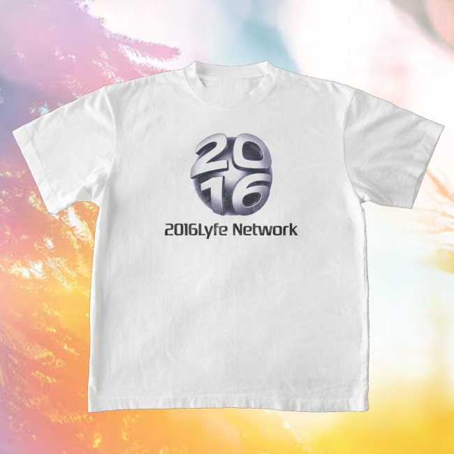 2016 Lyfe Merch Store 2016Lyfe Network Tee White 2 2016 Lyfe Merch Store 2016Lyfe Network Tee White