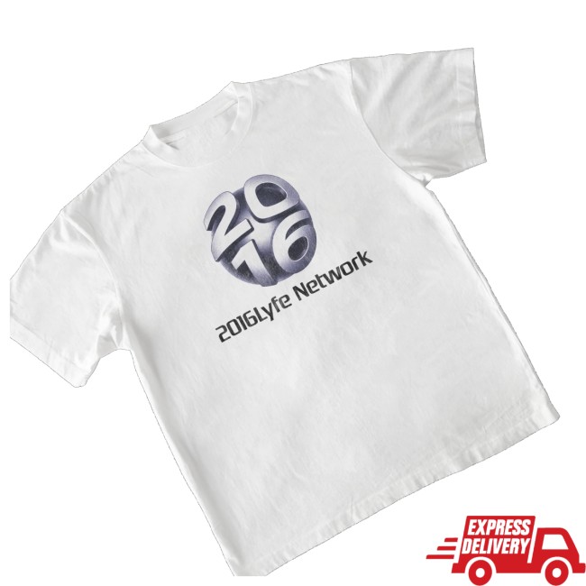 2016 Lyfe Merch Store 2016Lyfe Network Tee White 3 2016 Lyfe Merch Store 2016Lyfe Network Tee White