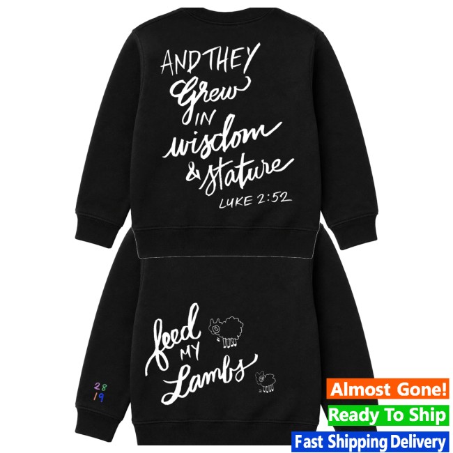 2819 Store Merch Feed My Lambs Crew 5 2819 Store Merch Feed My Lambs Crew