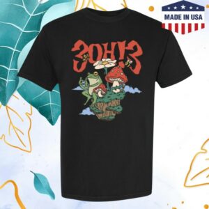 3Oh3 Merch Store Frog Tee Black