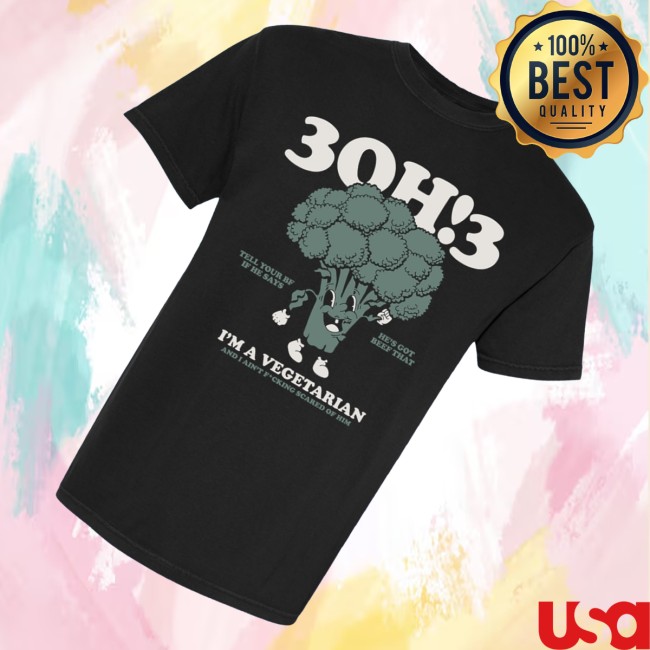 3Oh3 Merch Store I'm A Vegetarian Tee 3 3Oh3 Merch Store I'm A Vegetarian Tee