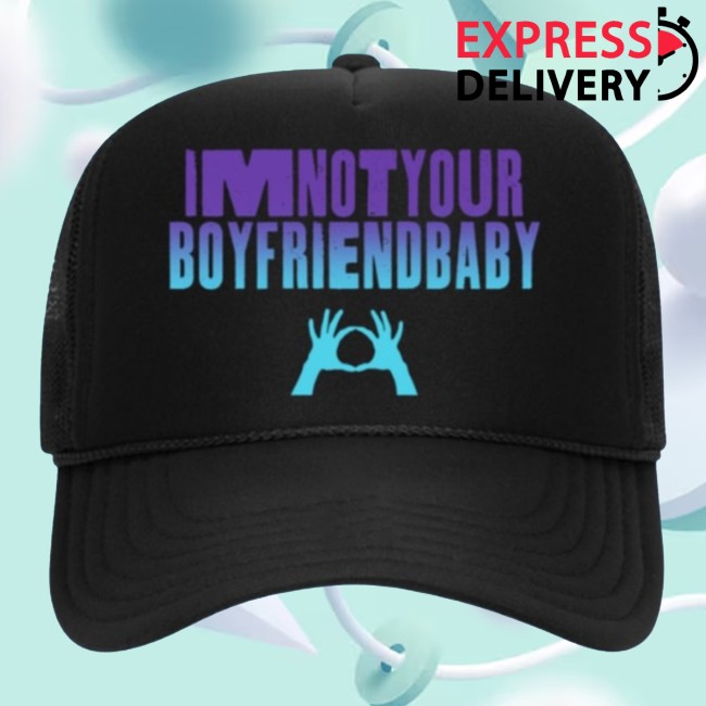 3Oh3 Merch Store Im Not Your Boyfriend Baby Trucker Hat 2 3Oh3 Merch Store Im Not Your Boyfriend Baby Trucker Hat
