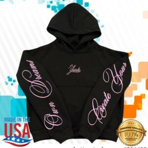 999Yessirskiii Merch Store Create Your Own Dreams Black Hoodie