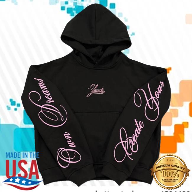 999Yessirskiii Merch Store Create Your Own Dreams Black Hoodie 3 999Yessirskiii Merch Store Create Your Own Dreams Black Hoodie