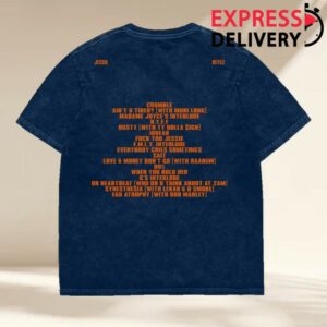 A Little Vengeance Store Merch A Little Vengeance Album Color Tee Navy