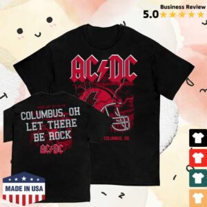 Ac Dc Merch Shop Columbus Pwr Up Tour T-Shirt