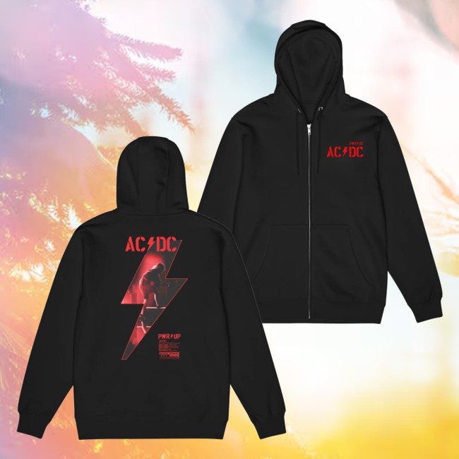 Ac Dc Merch Store Angus Lightning Bolt Pwr Up Tour Zip Hoodie 5 Ac Dc Merch Store Angus Lightning Bolt Pwr Up Tour Zip Hoodie
