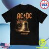 Ac Dc Merch Store Hells Bells Lightning Pwr Up Tour T-Shirt