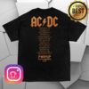 Ac Dc Merch Store Hells Bells Lightning Pwr Up Tour T-Shirt