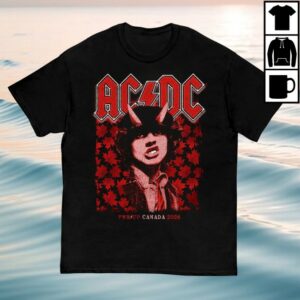 Ac Dc Merch Store Highway To Hell Canada Pwr Up Tour T-Shirt