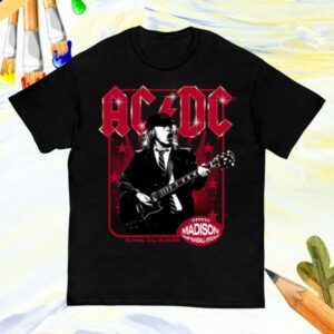 Ac Dc Merch Store Madison Pwr Up Tour T-Shirt