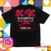 Ac Dc Merch Store Madison Pwr Up Tour T-Shirt
