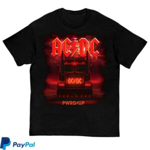 Ac Dc Merch Store North America One Last Time Pwr Up Tour T-Shirt
