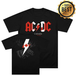Ac Dc Merch Store Shop Canada Pwr Up Tour T-Shirt