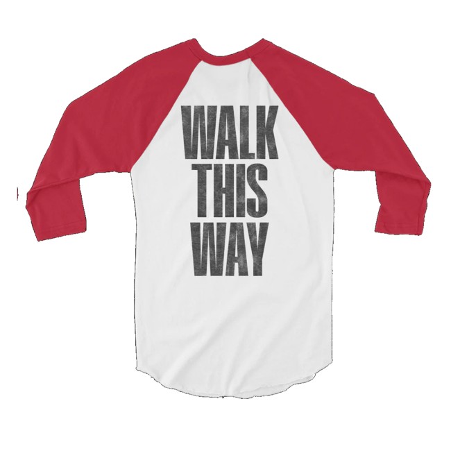 Aerosmith Store Merch Aerosmith X Run Dmc Walk This Way Raglan