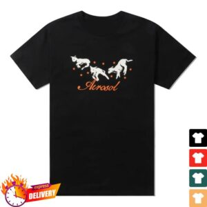 Aerosol Store Merch Aerosol Frolic Black T-Shirt