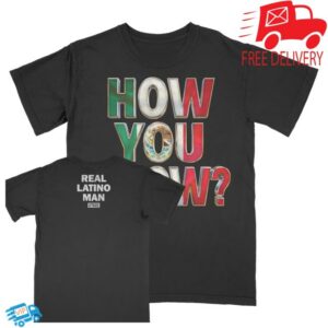 Aew Merch Store Shop Andrade El Idolo How You Know Mexico T-Shirt