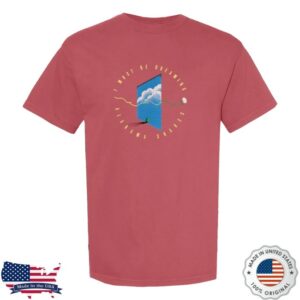 Alabama Shakes Merch Store I Must Be Dreaming Tee Red