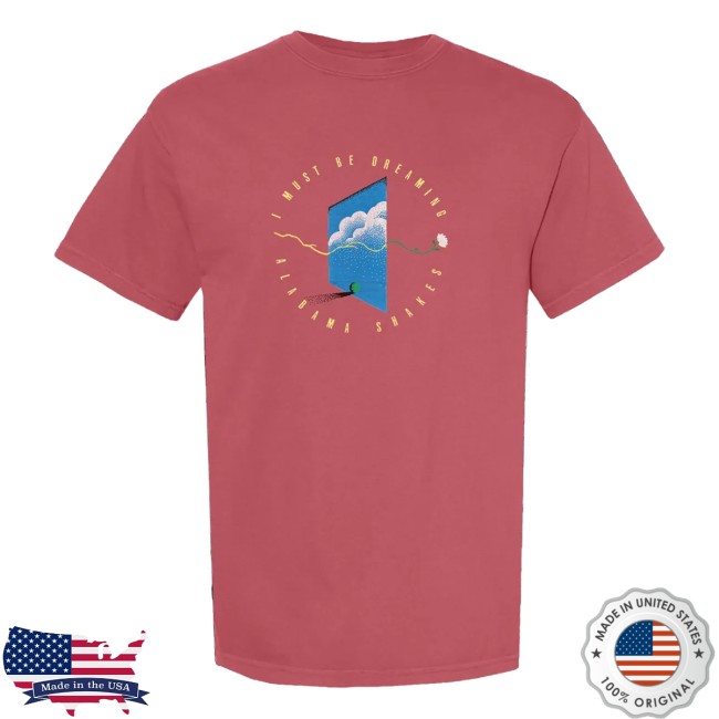 Alabama Shakes Merch Store I Must Be Dreaming Tee Red 2 Alabama Shakes Merch Store I Must Be Dreaming Tee Red
