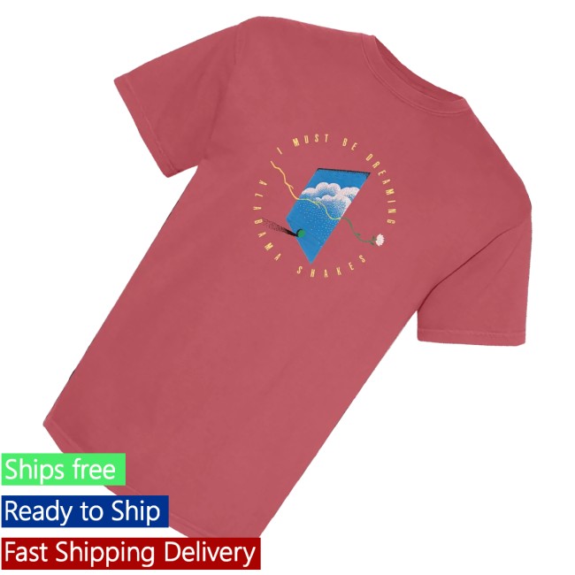 Alabama Shakes Merch Store I Must Be Dreaming Tee Red 3 Alabama Shakes Merch Store I Must Be Dreaming Tee Red
