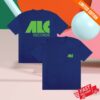 Alc Records Merch Store Nouveau Logo Shirt Blue