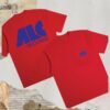 Alc Records Merch Store Nouveau Logo Shirt Red