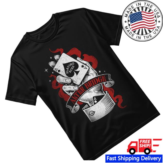 Alter Bridge Store Merch Playing Aces Tee 3 Alter Bridge Store Merch Playing Aces Tee