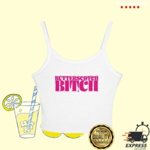 Amc Merch Shop The Vampire Lestat Butterscotch Bitch Spaghetti Strap Top White