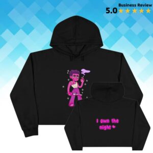 Amc Store Merch Interview With The Vampire X Very Merry Mart Louis Crop Hoodie