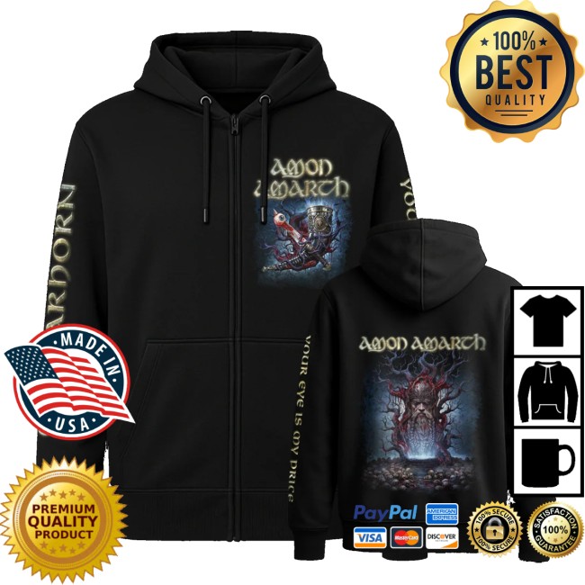 Amon Amarth Merch Store Amon Amarth Gjallarhorn Zip Hoodie 2 Amon Amarth Merch Store Amon Amarth Gjallarhorn Zip Hoodie