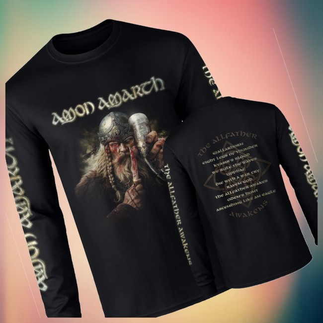 Amon Amarth Merch Store Amon Amarth The Allfather Awakens Long Sleeve 3 Amon Amarth Merch Store Amon Amarth The Allfather Awakens Long Sleeve