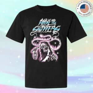 Amyl And The Sniffers Store Merch Oscar Tattoo Black Shirt