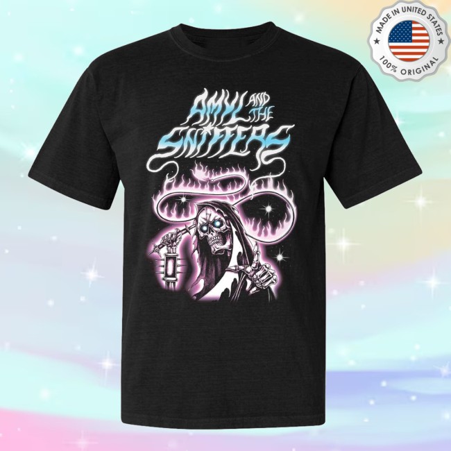Amyl And The Sniffers Store Merch Oscar Tattoo Black Shirt 2 Amyl And The Sniffers Store Merch Oscar Tattoo Black Shirt