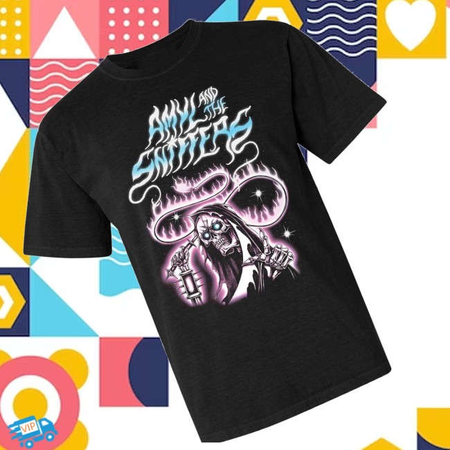 Amyl And The Sniffers Store Merch Oscar Tattoo Black Shirt 3 Amyl And The Sniffers Store Merch Oscar Tattoo Black Shirt