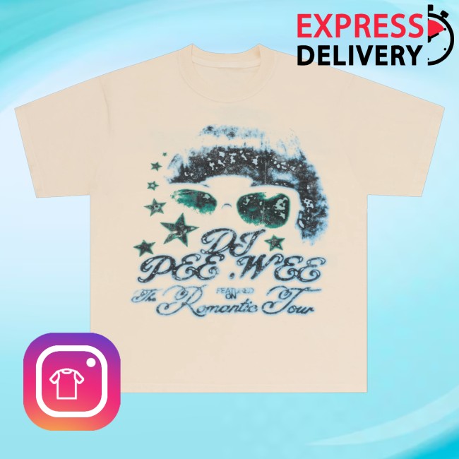 Anderson Paak Store Merch Pee .Wee On Tour Tee 3 Anderson Paak Store Merch Pee .Wee On Tour Tee
