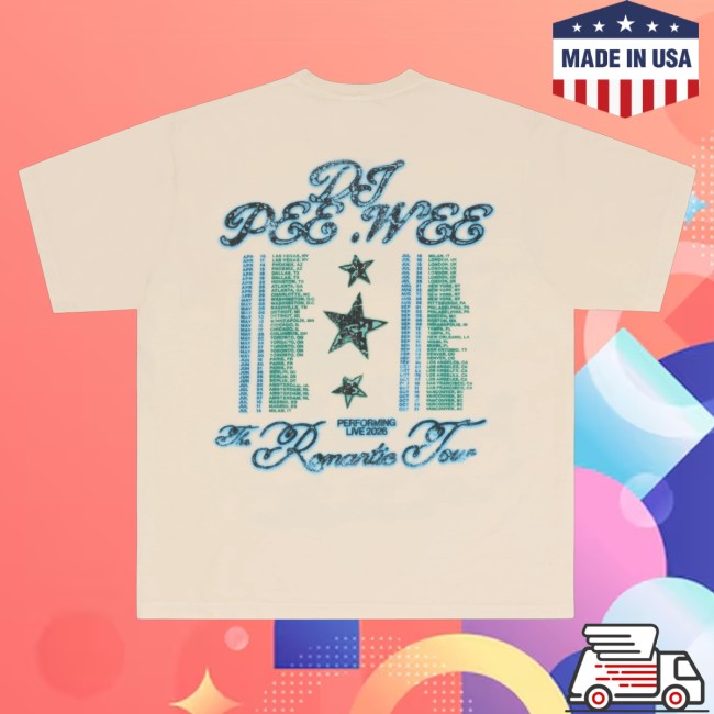 Anderson Paak Store Merch Pee .Wee On Tour Tee 4 Anderson Paak Store Merch Pee .Wee On Tour Tee