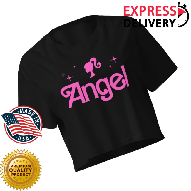 Angel Reese Merch Store Angel X Barbie Crop 3 Angel Reese Merch Store Angel X Barbie Crop