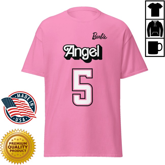 Angel Reese Merch Store Angel X Barbie Shirt 4 Angel Reese Merch Store Angel X Barbie Shirt