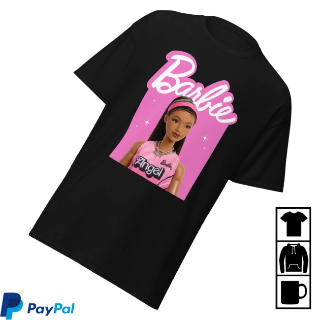 Angel Reese Store Merch Barbie Doll Tee 3 Angel Reese Store Merch Barbie Doll Tee