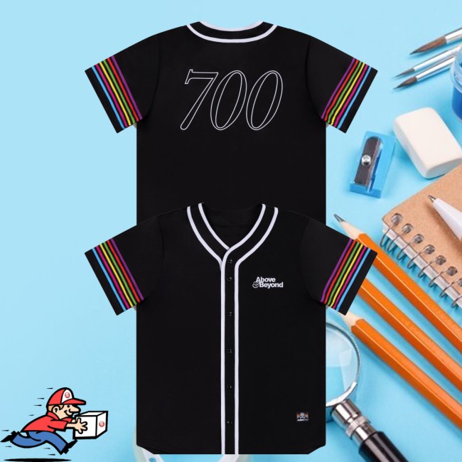 Anjunabeats Merch Shop Above & Beyond Abgt700 Baseball Jersey