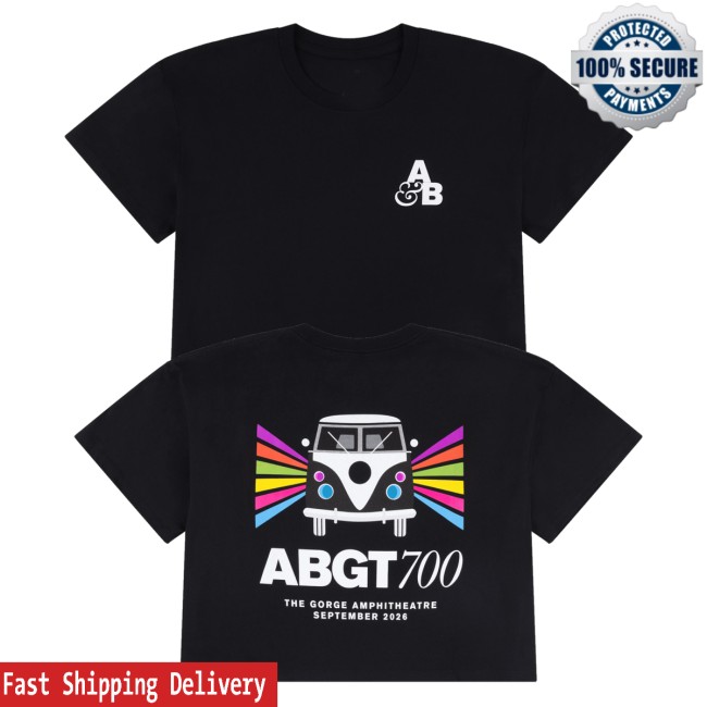 Anjunabeats Merch Shop Above & Beyond Abgt700 Logo Crop Tee