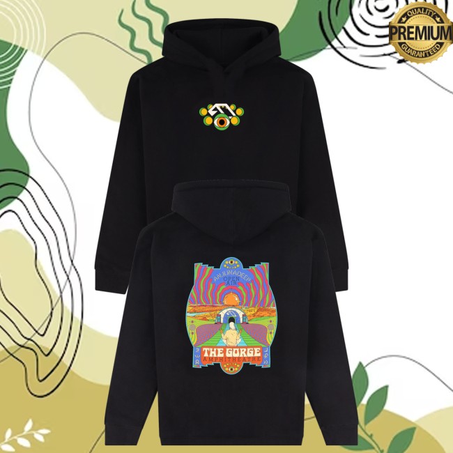 Anjunabeats Merch Shop Anjunadeep Open Air (The Gorge) X Andrew Mcgranahan Hoodie Black