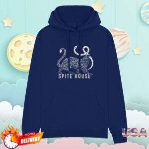 Apms Merch Store Spite House Tiger Hoodie - Navy