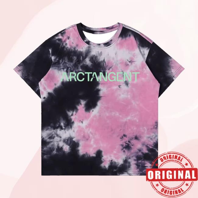 Arctangent Merch Shop Logo Tie Dye Shirt Pink 2 Arctangent Merch Shop Logo Tie Dye Shirt Pink