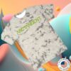 Arctangent Merch Shop Logo Tie Dye Shirt Silver