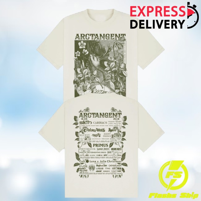 Arctangent Merch Store 2026 Lineup Shirt - Natural 5 Arctangent Merch Store 2026 Lineup Shirt - Natural