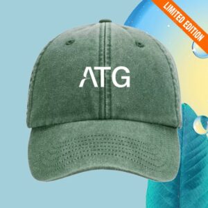 Arctangent Merch Store Logo Cap - Vintage Green