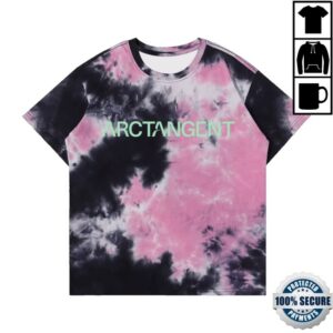 Arctangent Merch Store Logo Tie Dye Shirt - Pink