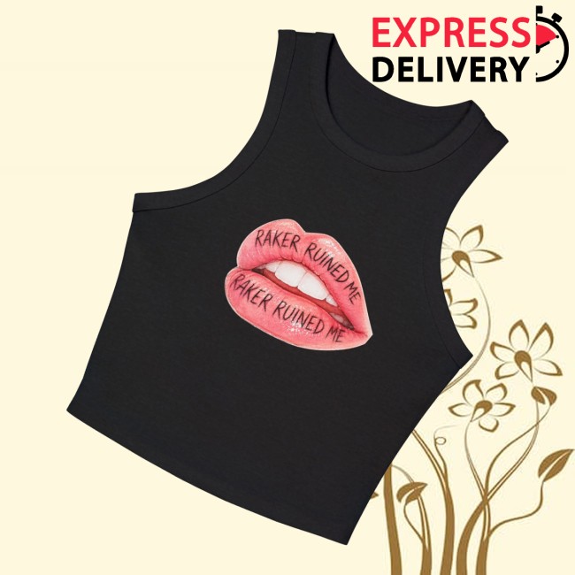 Asterverse Fan Club Merch Store Raker Ruined Me Lips Premium Tank Top Black 3 Asterverse Fan Club Merch Store Raker Ruined Me Lips Premium Tank Top Black