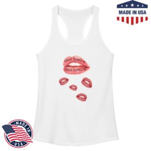 Asterverse Fan Club Merch Store Raker Ruined Me Lips Tank Top White